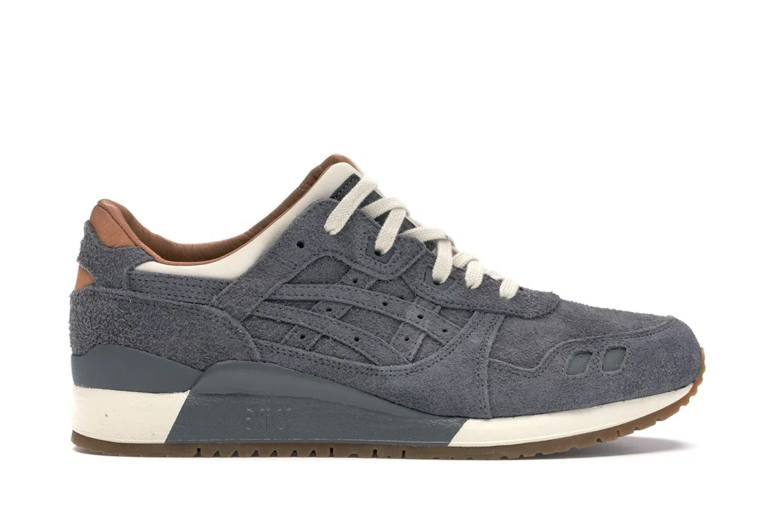 ASICS Gel-Lyte III Packer Shoes x J. Crew Charcoal Suede - 1
