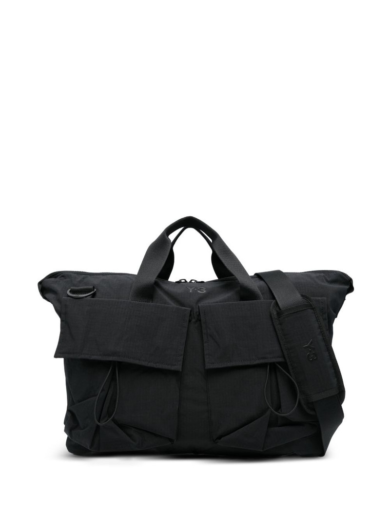 flap-pocket tote bag 1