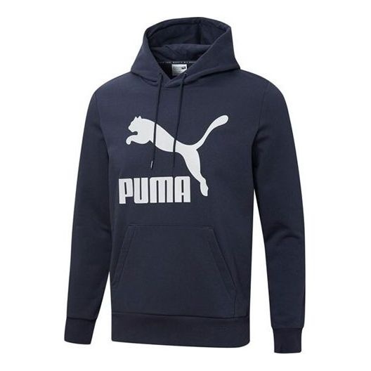 PUMA Big Logo Hoodie 'Navy' 536742-43 - 1