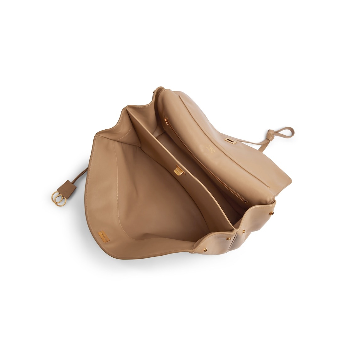 Women's Rodeo Large Handbag in Dark Beige - 5