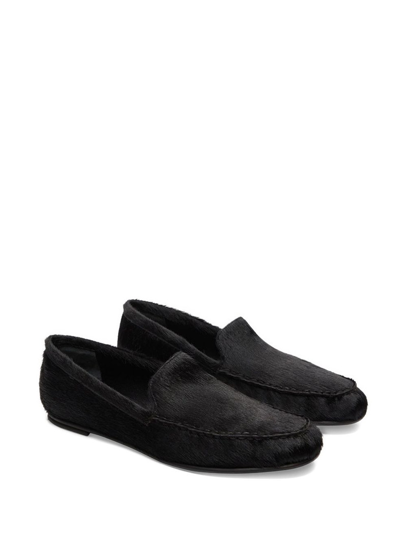 Loulou de Saison Glenn pony-effect loafers outlook