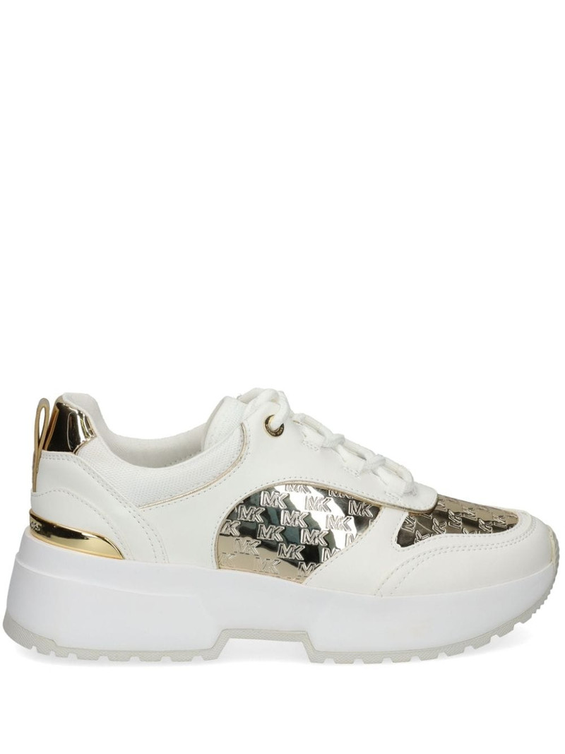 Rumi monogram-pattern sneakers 1