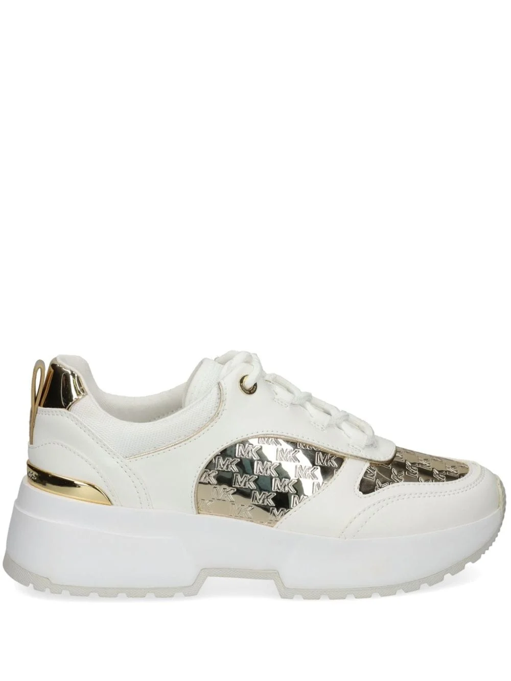 Rumi monogram-pattern sneakers - 1