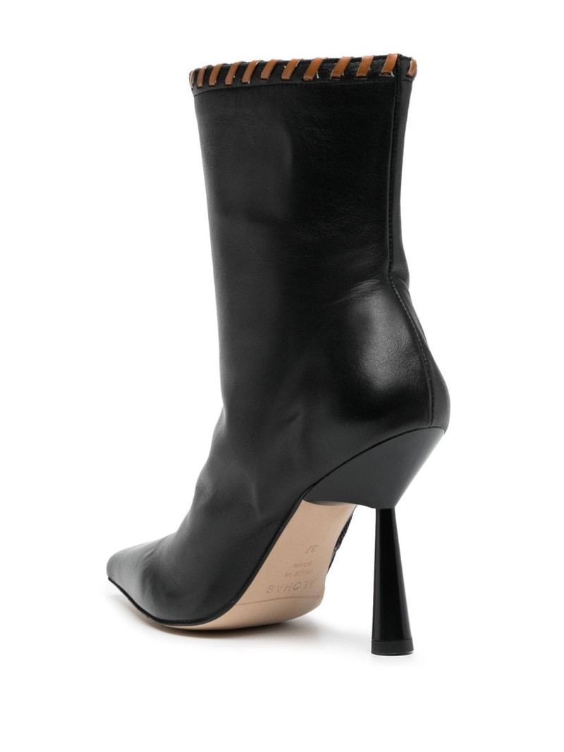 Leo 120mm leather ankle boots 3