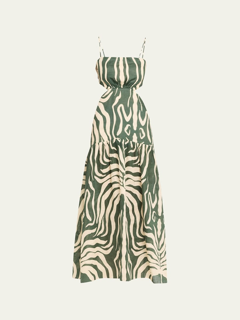 Sinfonia Marina Waist-Cutout Maxi Dress 1