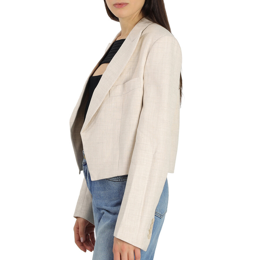 Stella McCartney Ladies Adley Cropped Jacket - 4