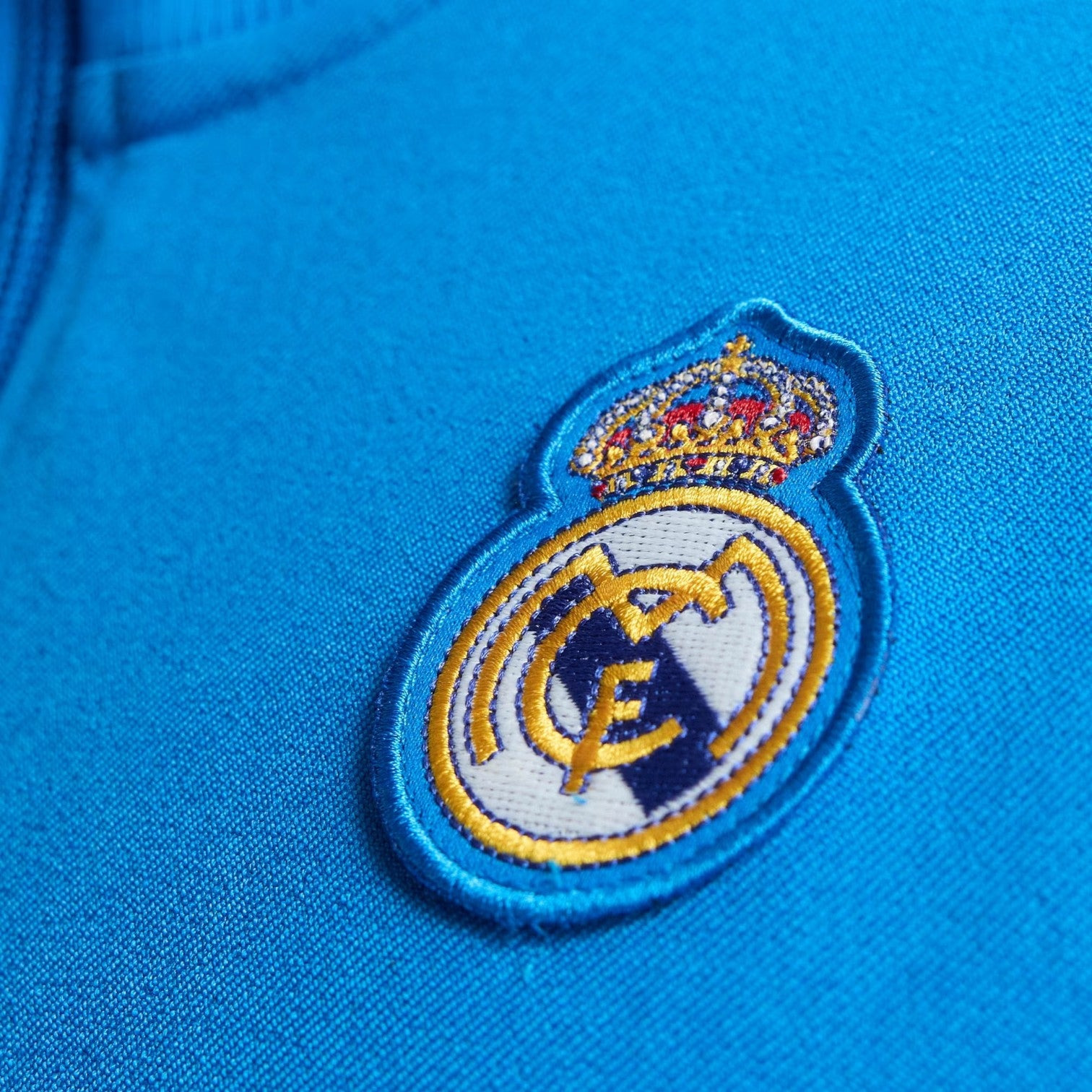 adidas Real Madrid Terrace Icons Track Top 'Blue Bird White' JN3058 - 5