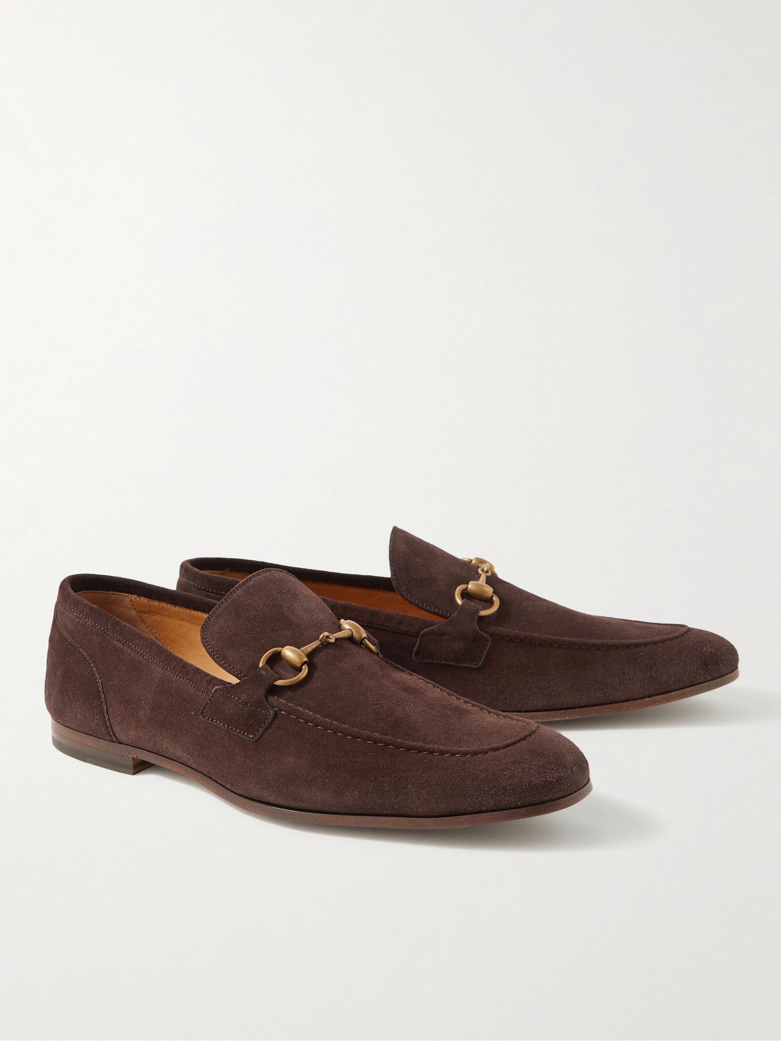 Jordaan Horsebit Suede Loafers Dark brown - 4