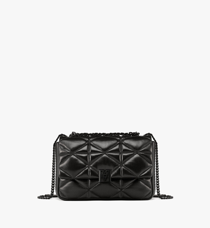 Travia Shoulder Bag in Cloud Quilted Leather 1