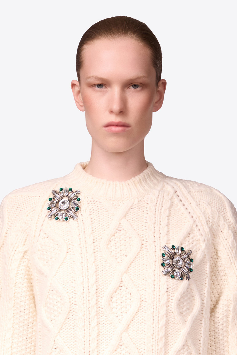 AREA CRYSTAL BROOCH outlook
