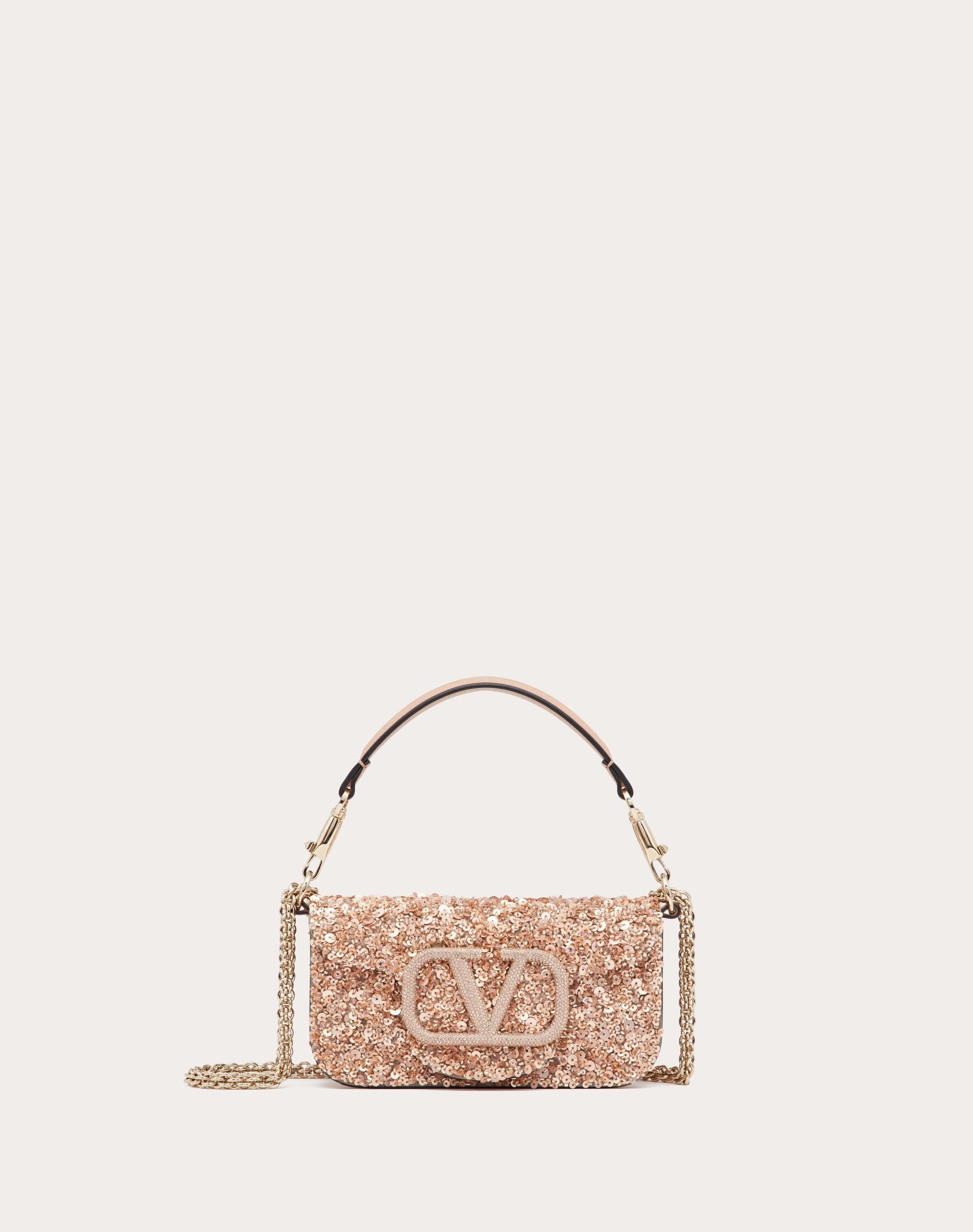 LOCÒ EMBROIDERED SMALL SHOULDER BAG - 1