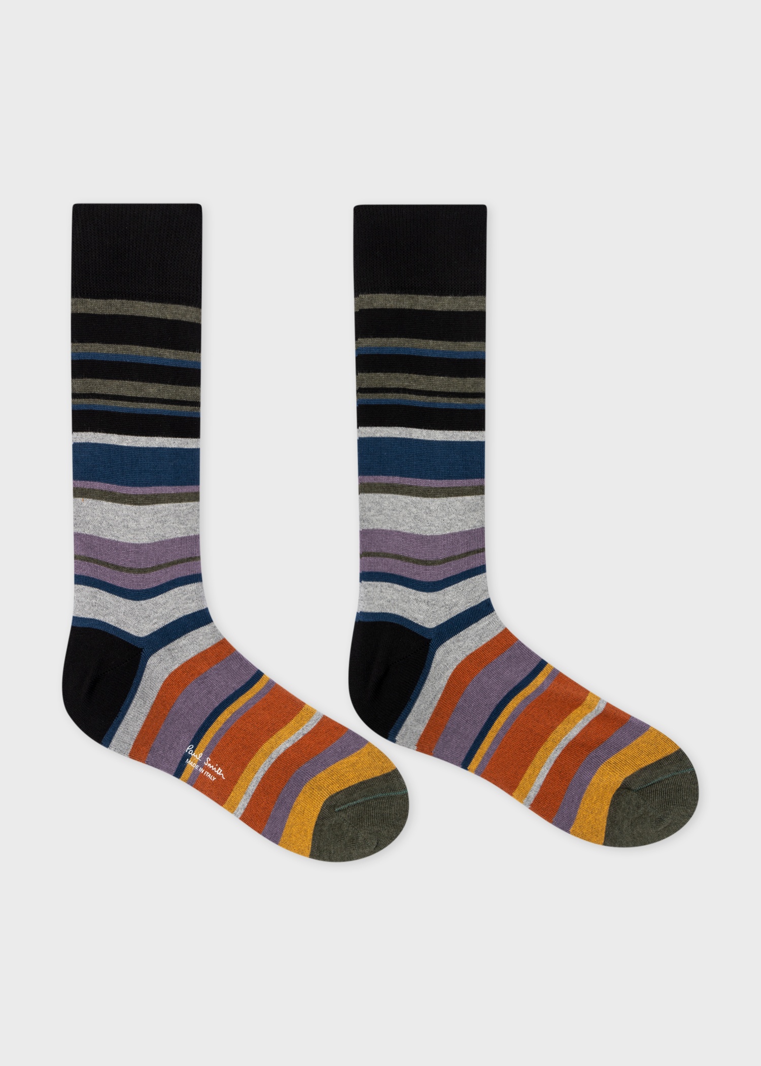 Mixed Stripes Socks Three Pack - 2