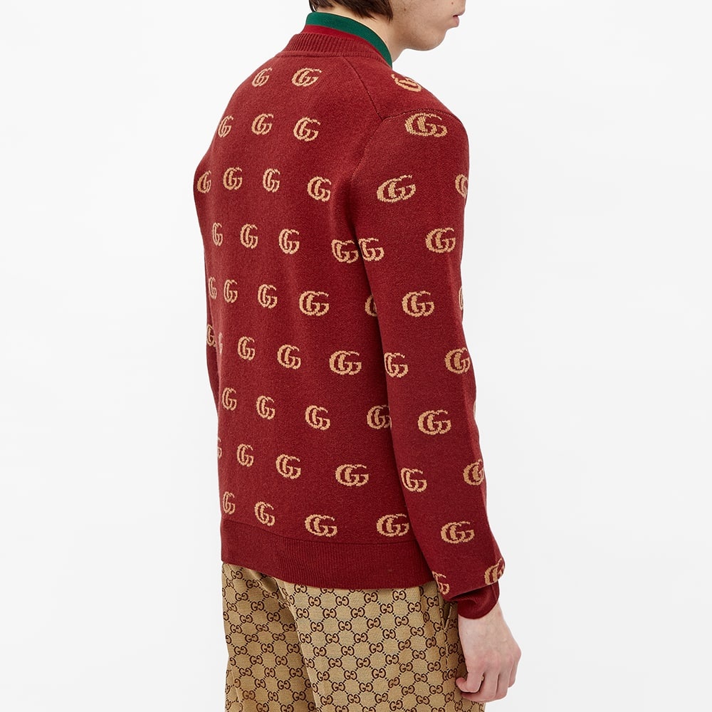 Gucci GG Jacquard Cardigan - 6