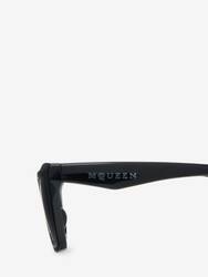 McQueen Logo Geometric Sunglasses - 4