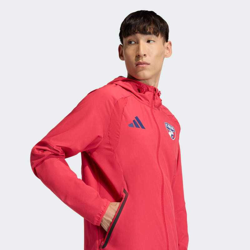 FC Dallas Tiro Tech Full Zip Windbreaker Jacket 6
