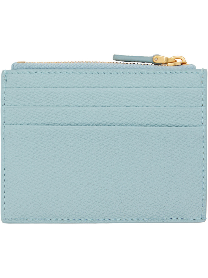 Valentino Blue Cherryfic Card Holder outlook