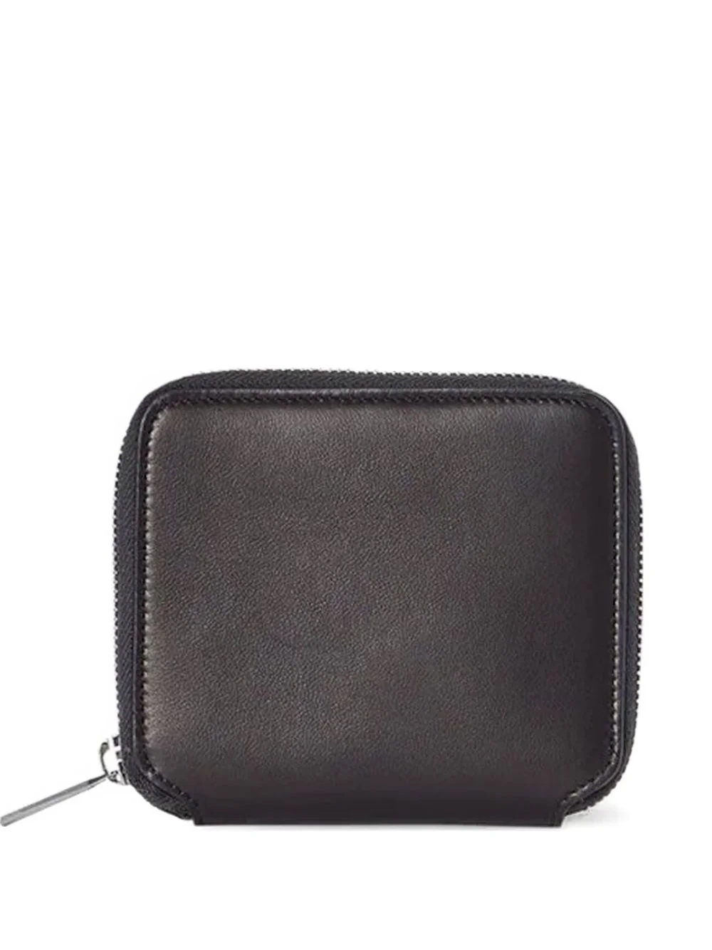 leather zip-fastening cardholder - 1