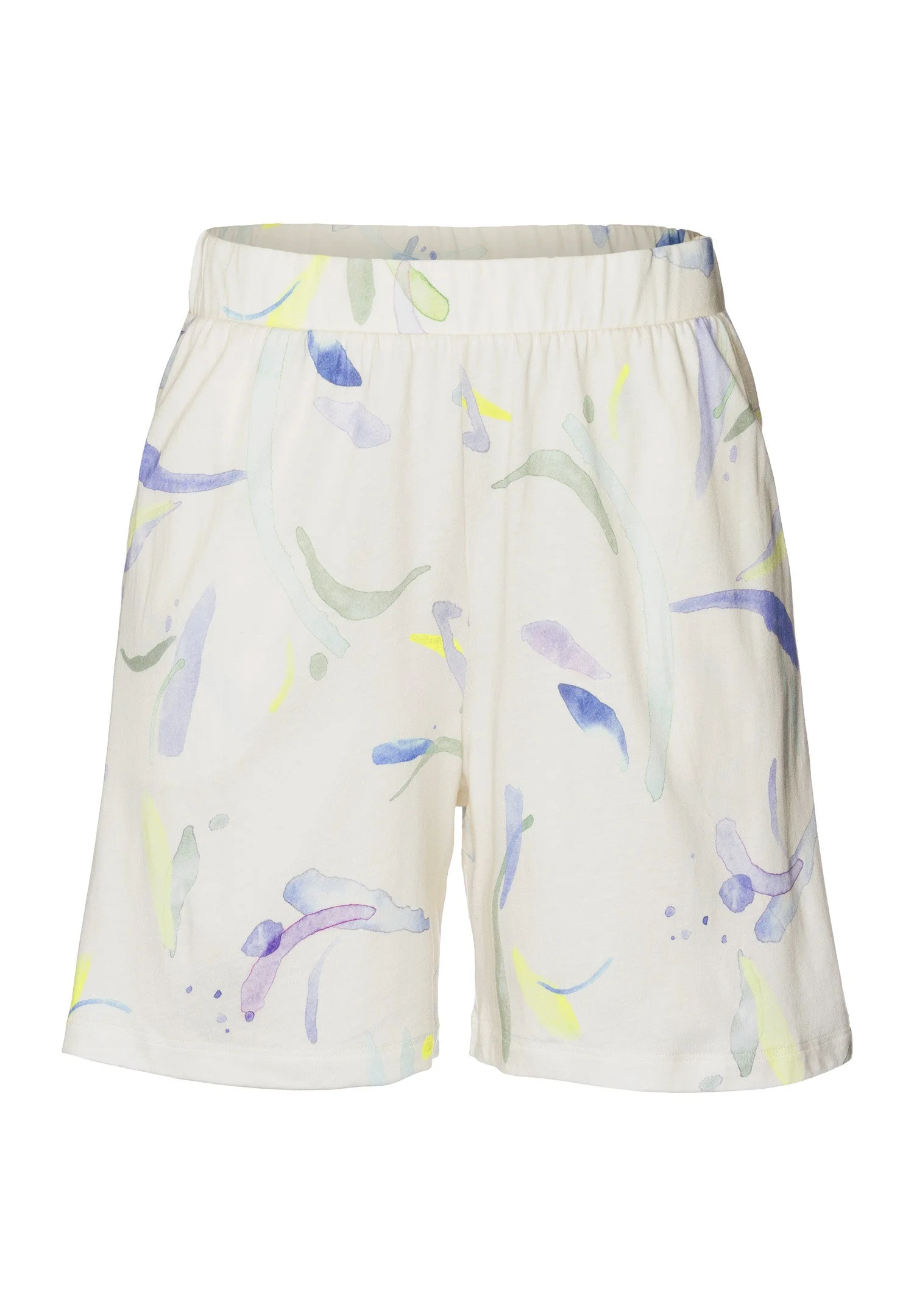 Sleep And Lounge Cotton Blend Shorts - 1