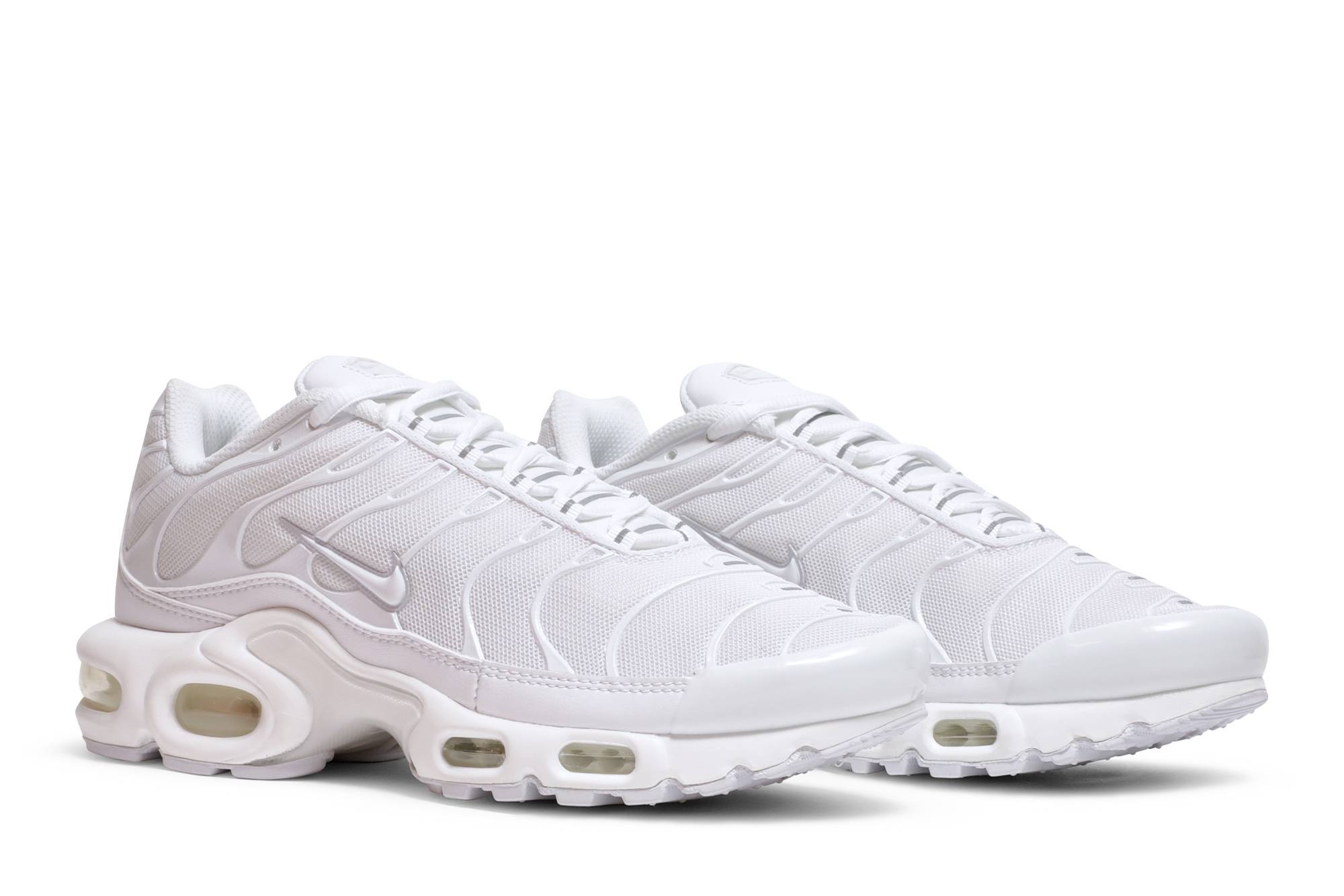 Wmns Air Max Plus 'Triple White' - 8