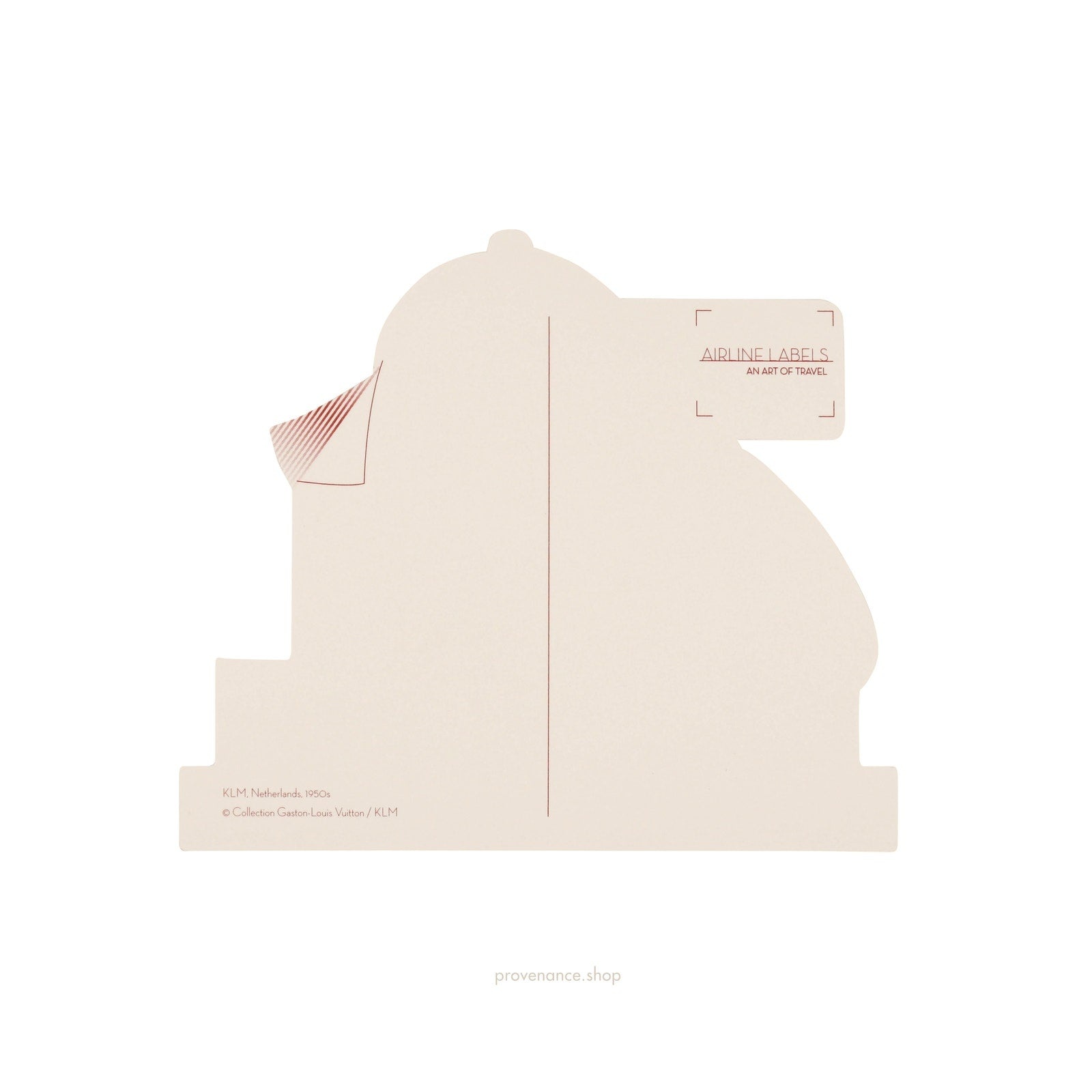 Airline Label Postcard Sticker- REALI LINEE OLANDESI - 2