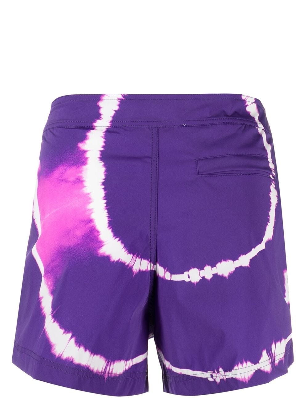 tie-dye printed shorts - 2