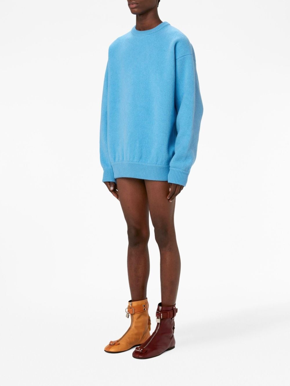 crew-neck merino jumper - 2
