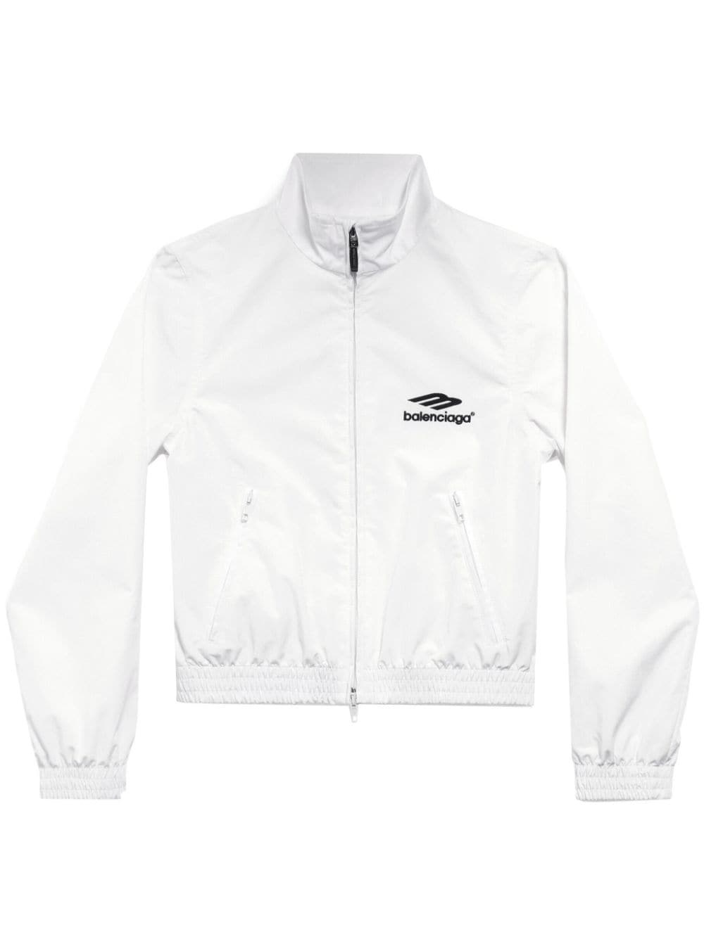 logo-print track jacket