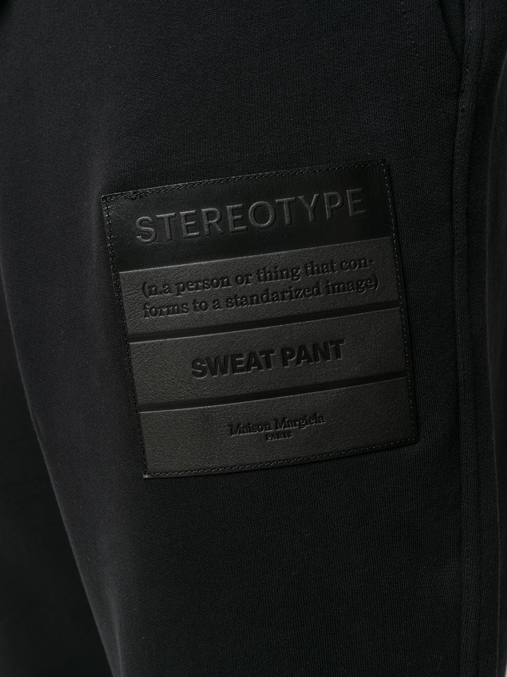 embroidered logo patch track pants - 5