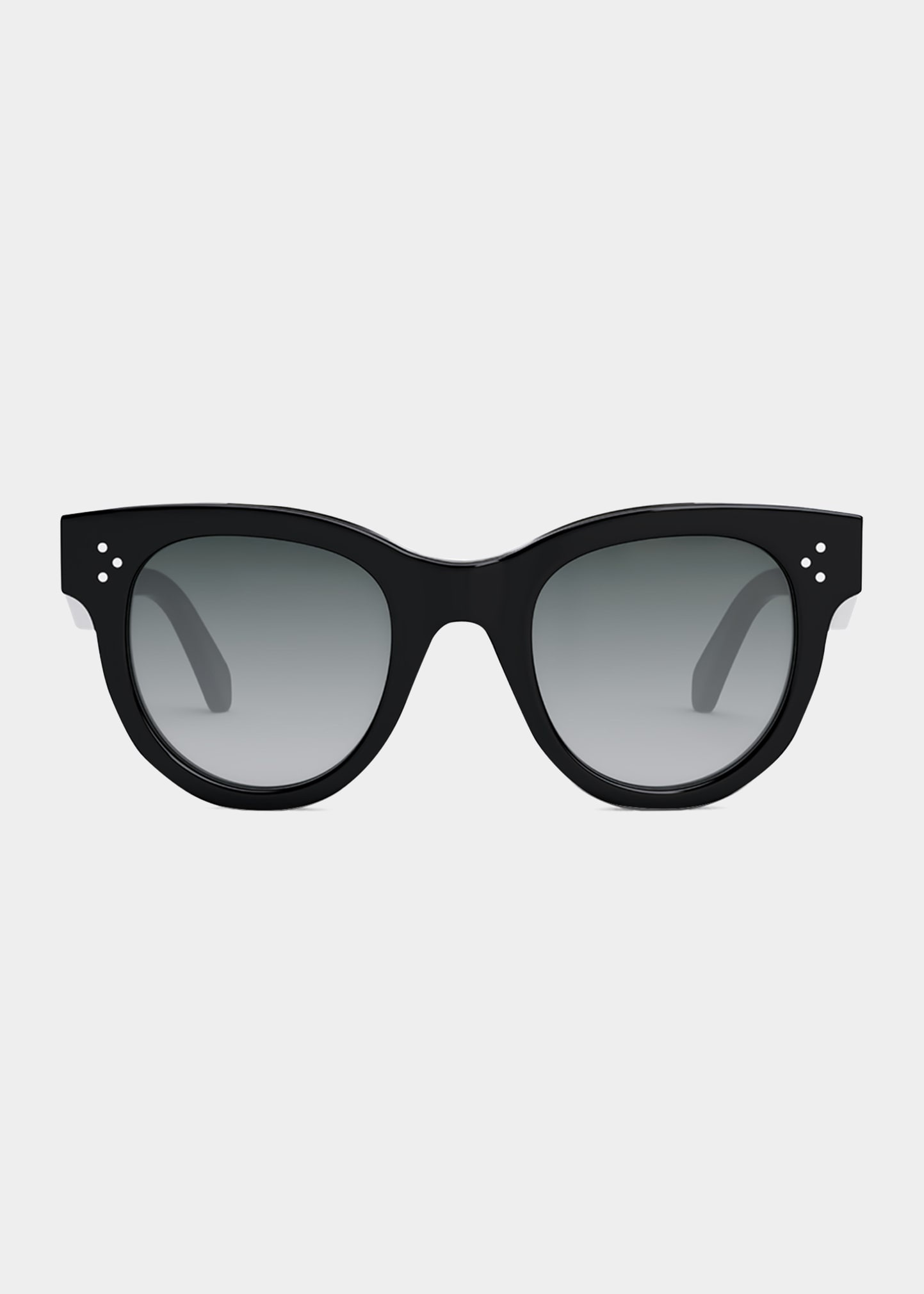 Tortoiseshell Acetate Cat-Eye Sunglasses - 3