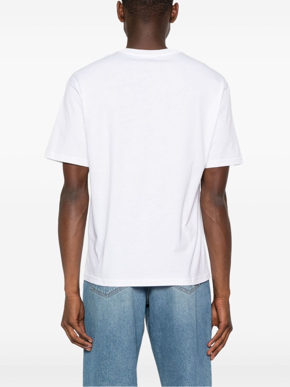 logo-print cotton T-shirt - 4