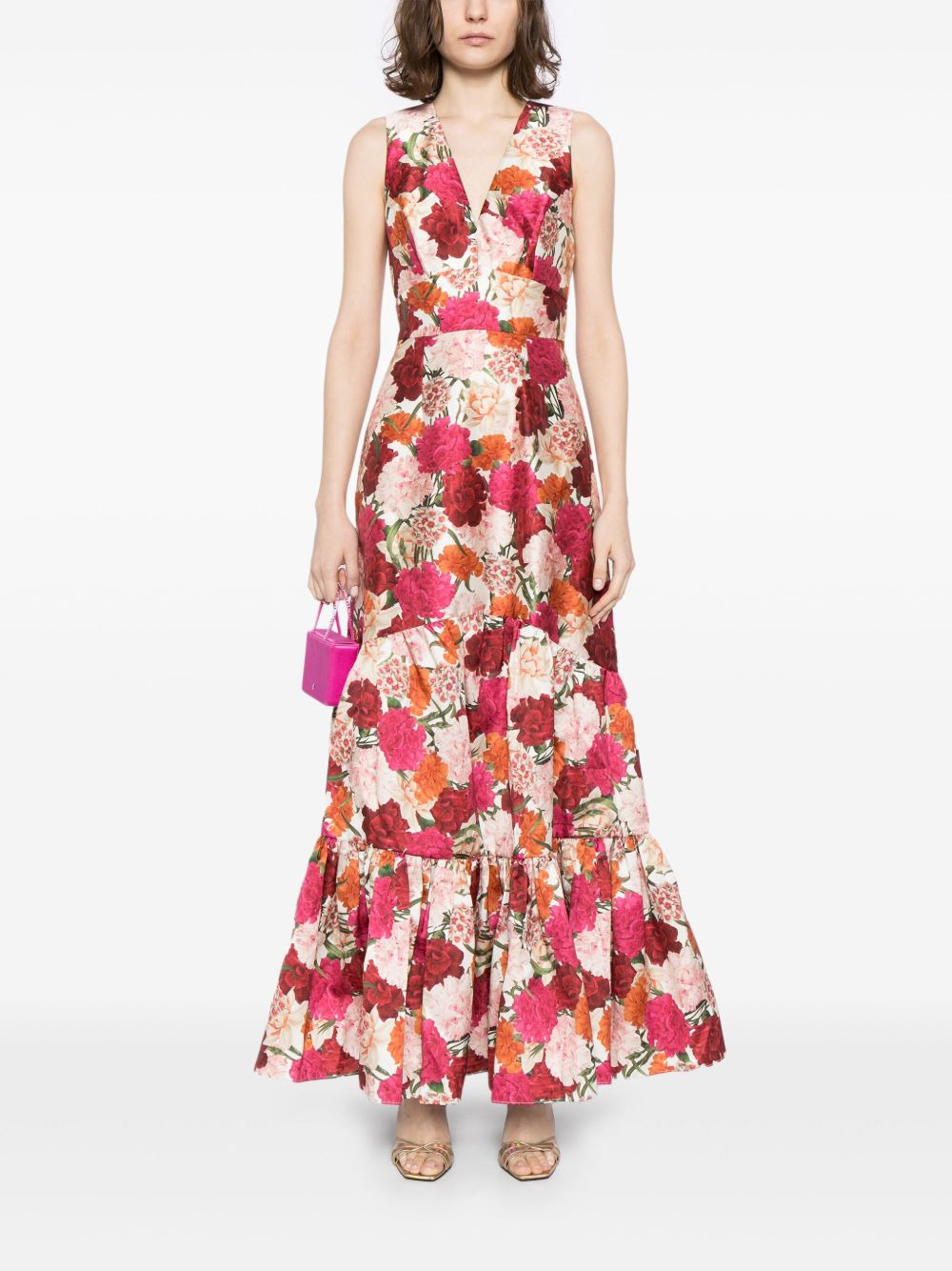 Rori floral-print maxi dress - 2