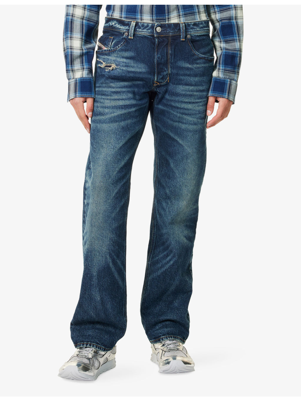 D 1985 Larkee Straight-Leg Denim Jeans - 3
