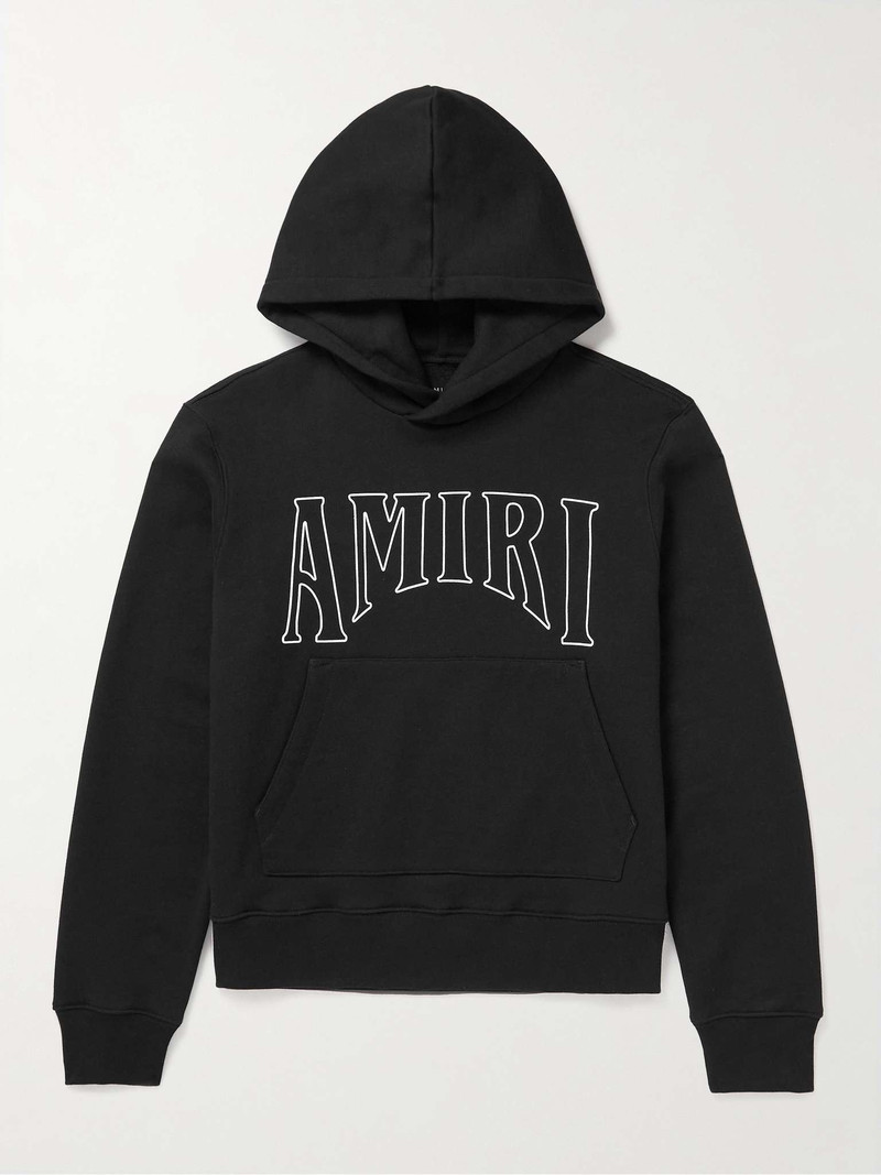 Zoltar Logo-Print Cotton-Jersey Hoodie - 1