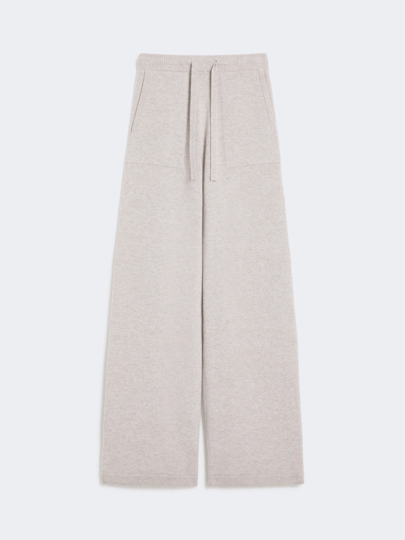 PIETRA Wool and cashmere trousers - BEIGE 1