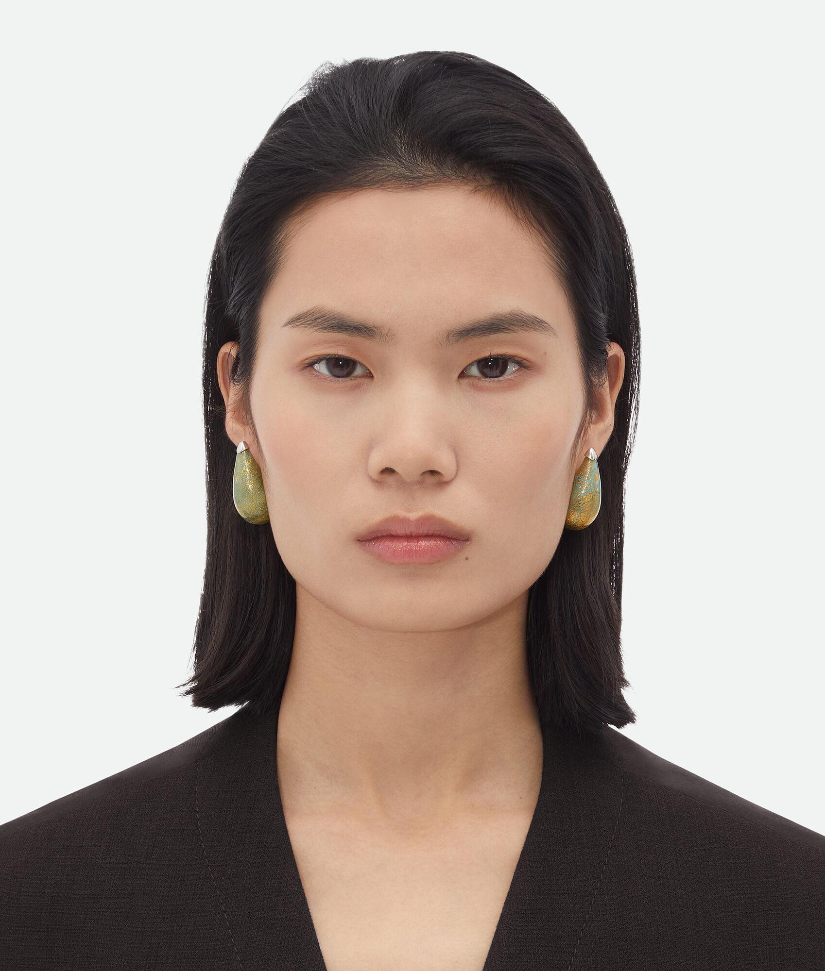 Drop Glass Earrings - 2