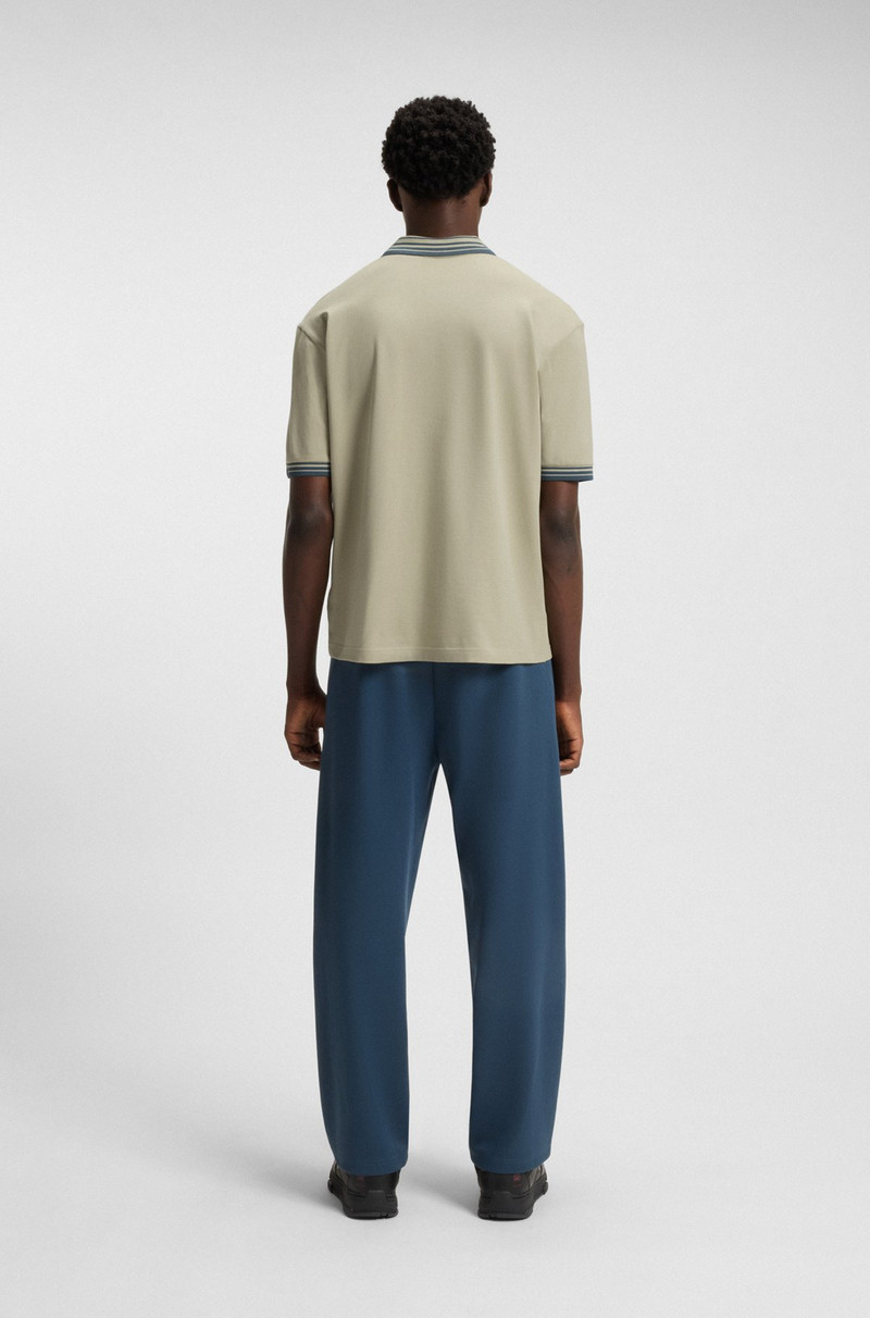 HUGO X RB POLO SHIRT WITH BULL LOGO PATCH 5