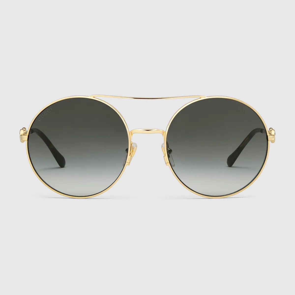 Round-frame sunglasses - 1