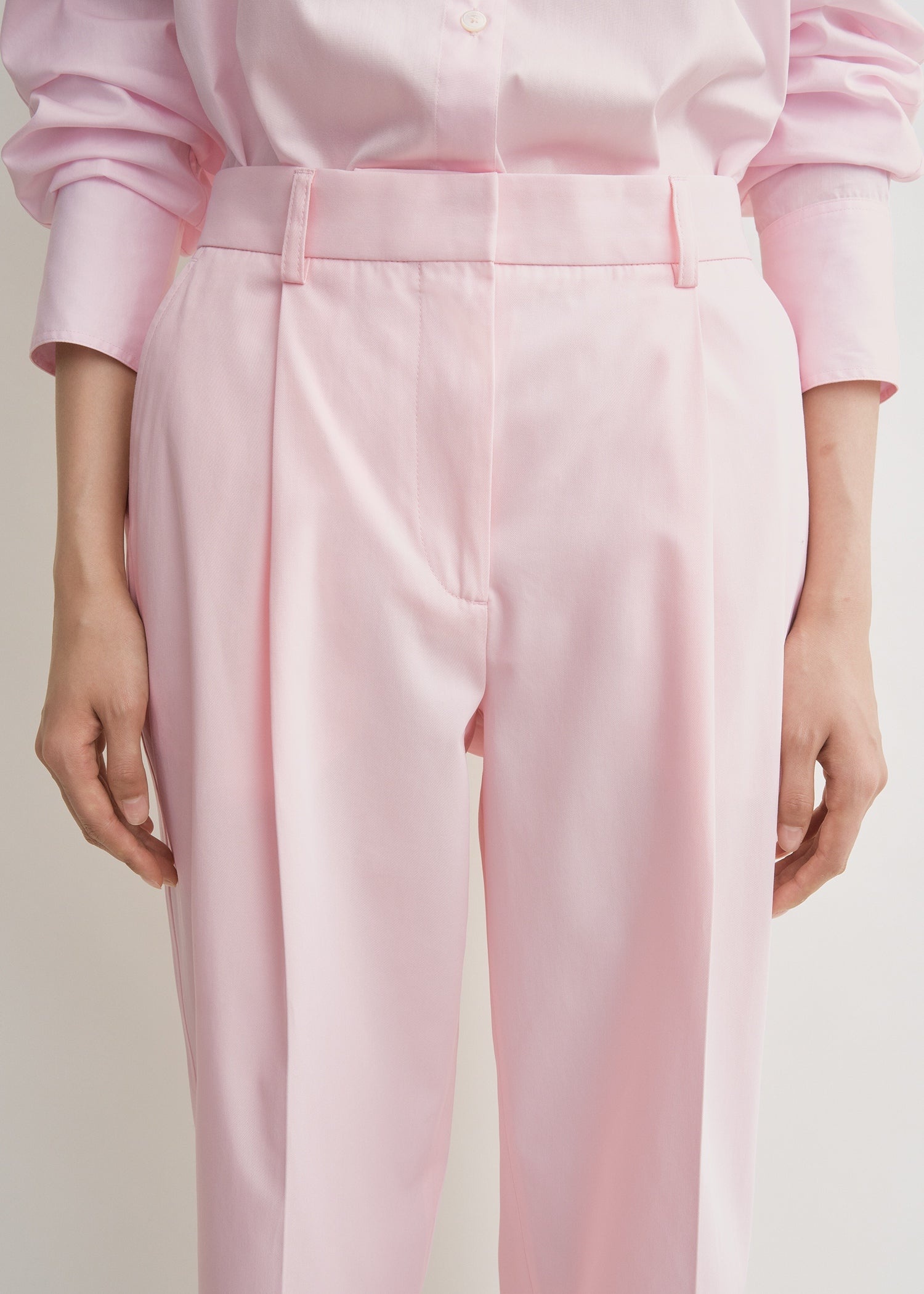 Slanted pocket trousers blossom - 5