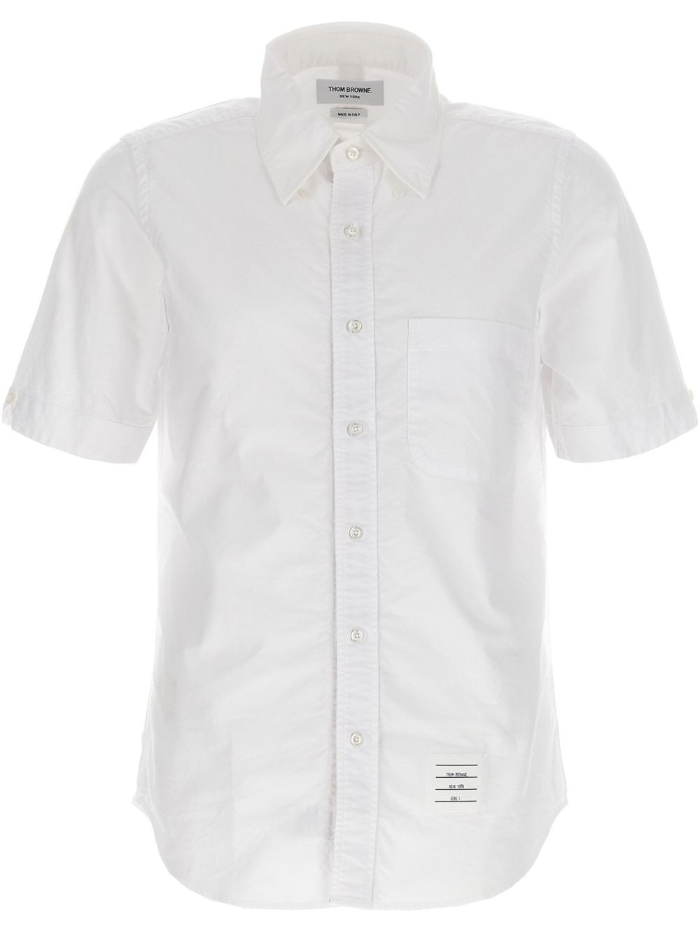 CLASSIC FIT SHORT SLEEVE SHIRT W/ RWB ARMBANDS IN OXFORD - 1