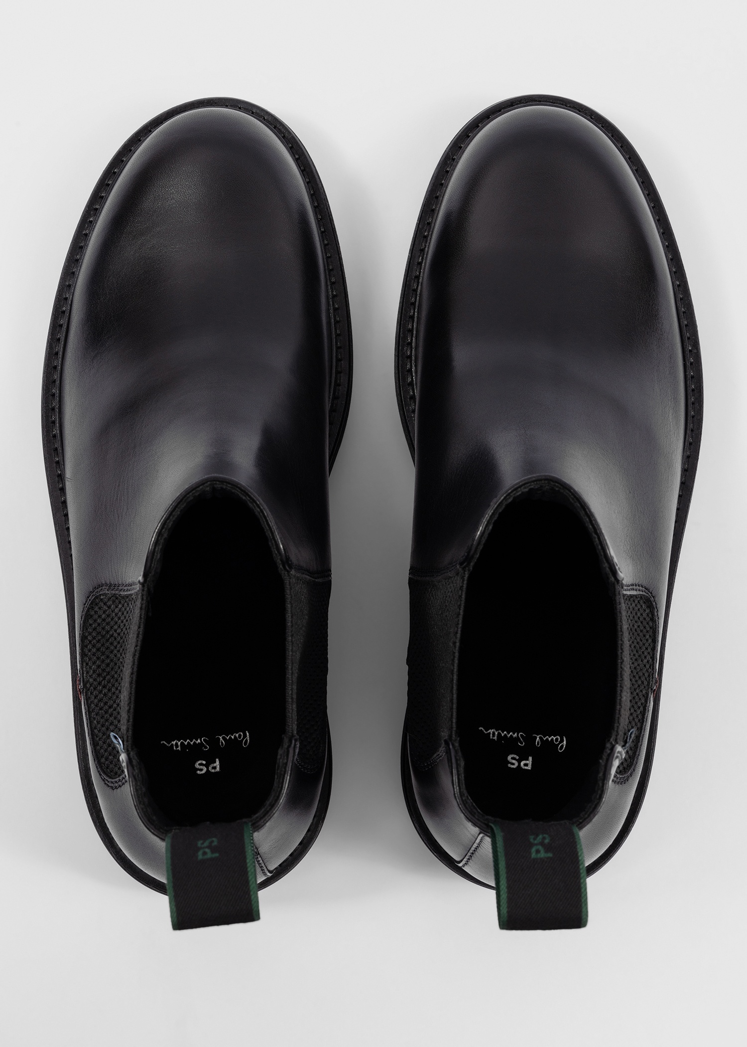Black Leather 'Xenon' Boots - 3