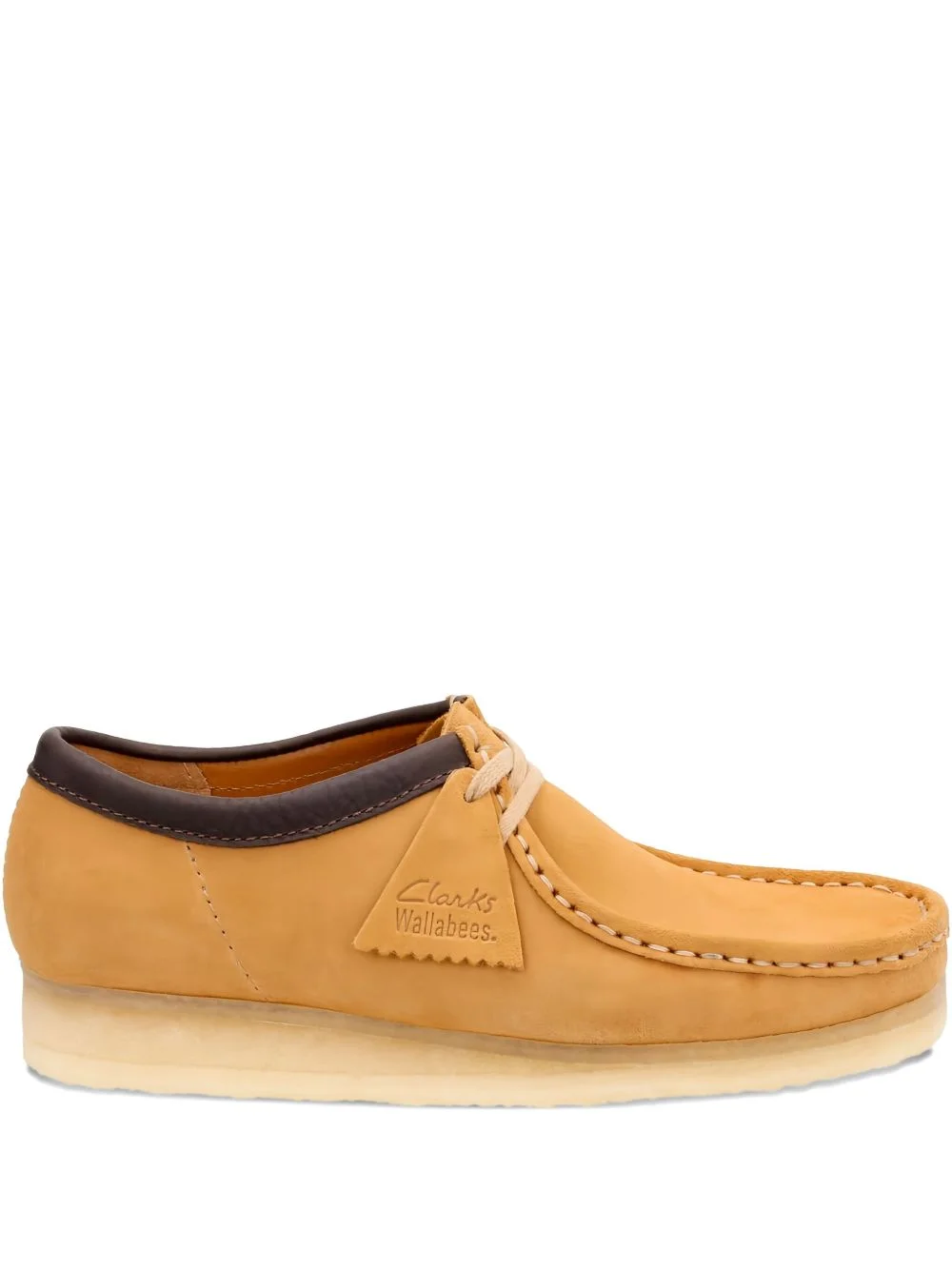lace-up wallabee boots - 1