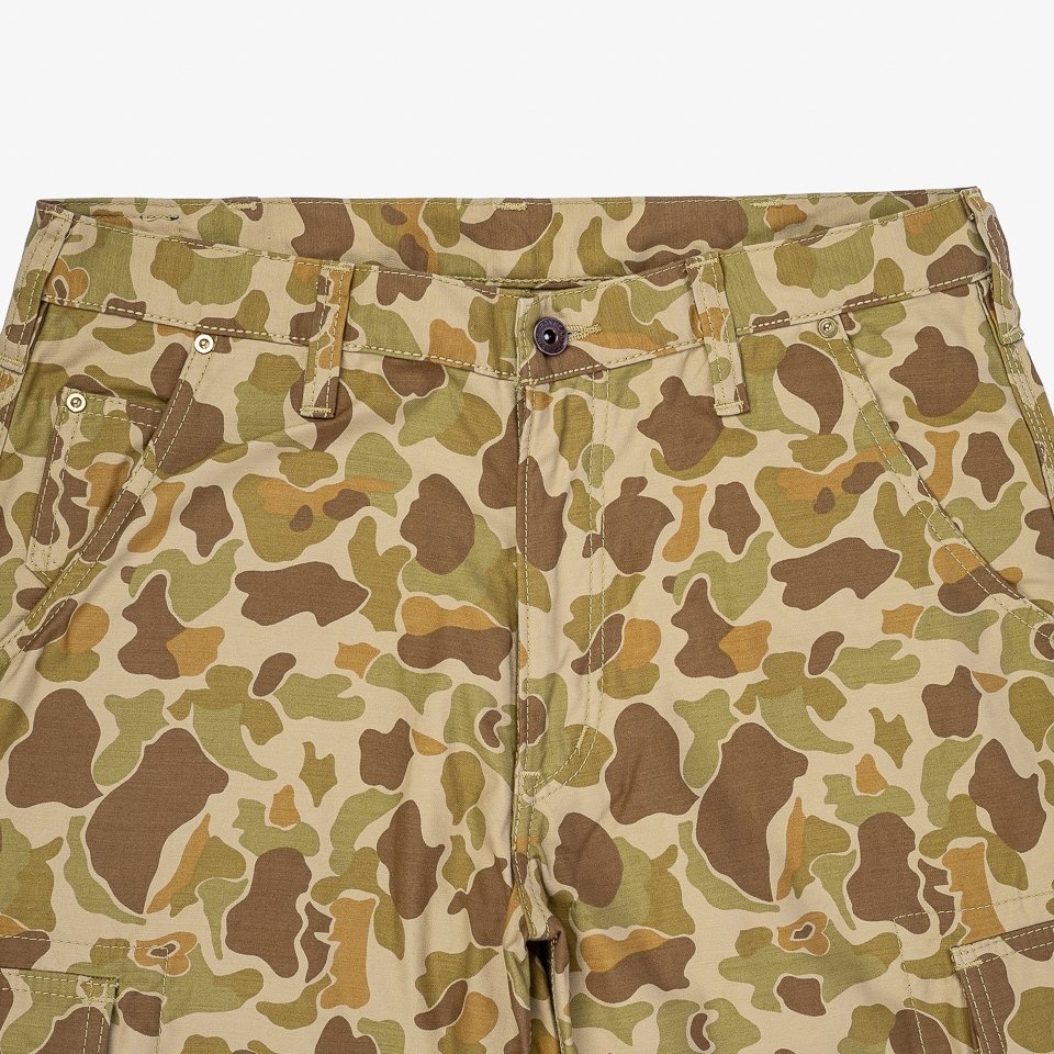 IH-737-DHC 10oz Sateen Camouflage Cargo Pants - Duck Hunter - 4