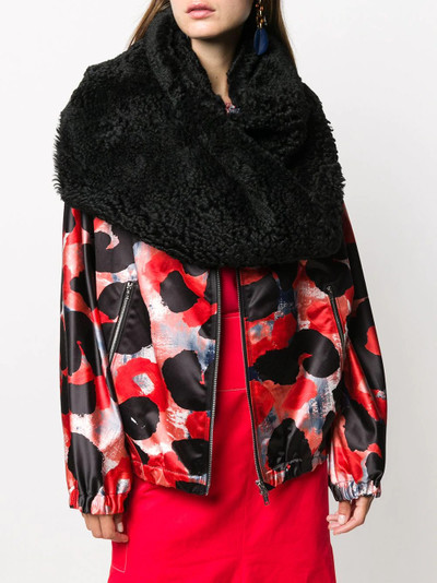 Marni shearling shrug outlook