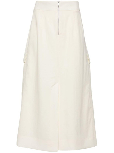Studio Nicholson Tyrell cotton-blend skirt outlook
