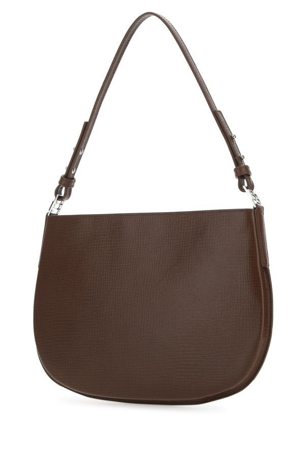 Brown leather Issa shoulder bag - 3