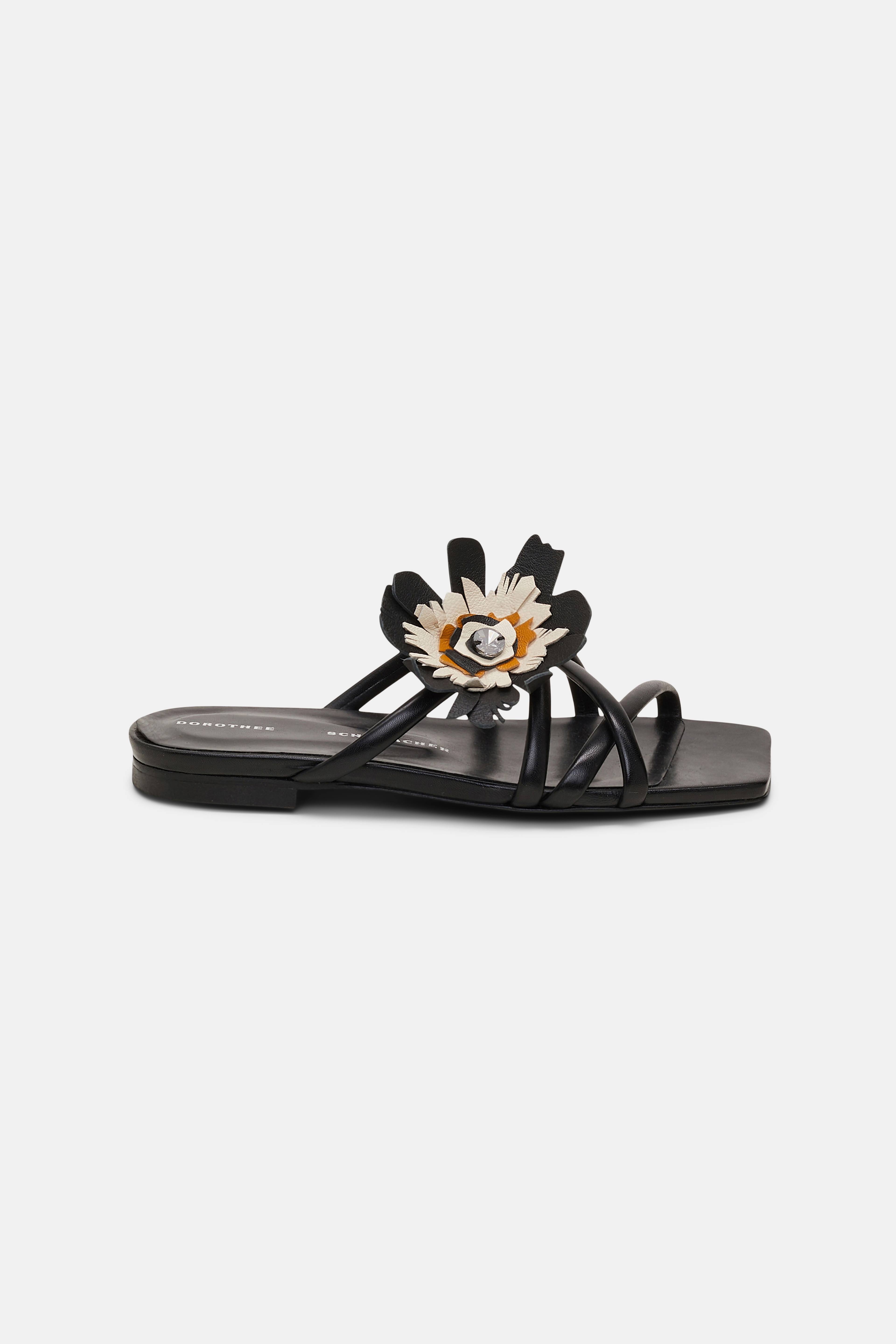 FLORAL STATEMENT flower sandal - 1