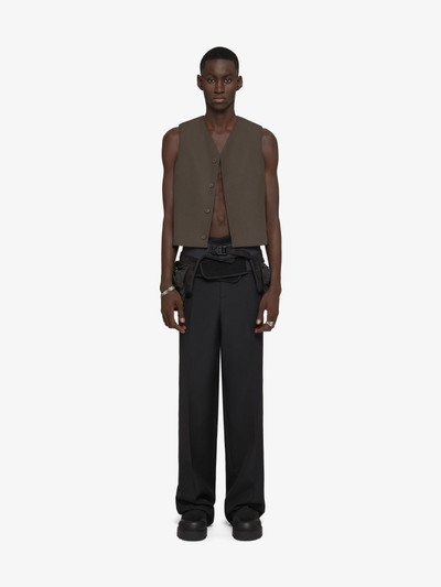 Givenchy WAISTCOAT IN WOOL outlook