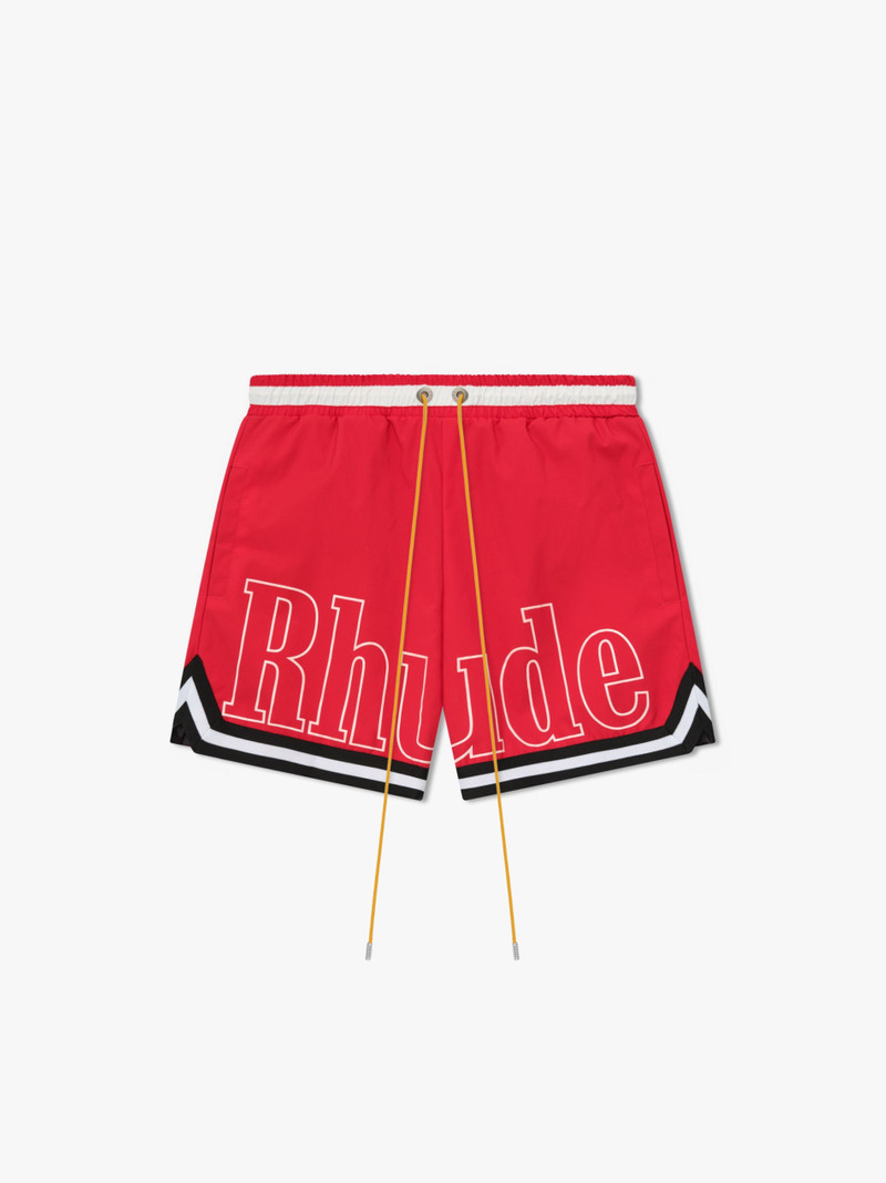 RHUDE BASKETBALL SWIM TRUNKS 1