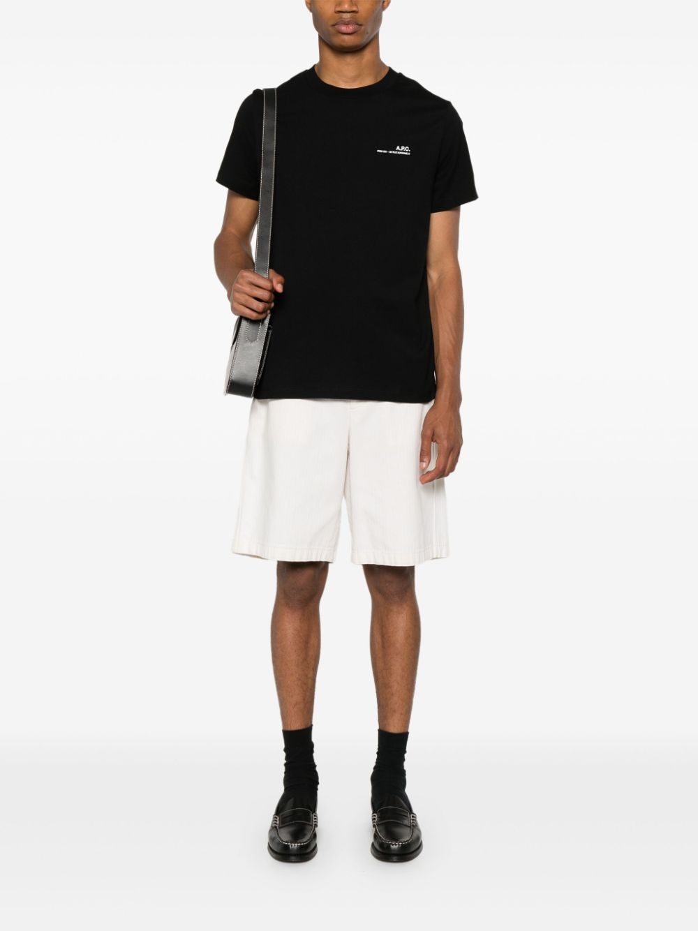 logo-print cotton T-shirt - 2