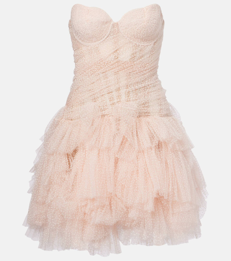 Dewi ruffled minidress 1